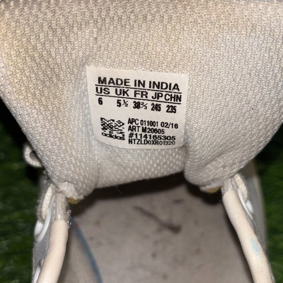 addias stan smith shoes womens 6 green white casual sneaker fashion - Picture 8 of 10